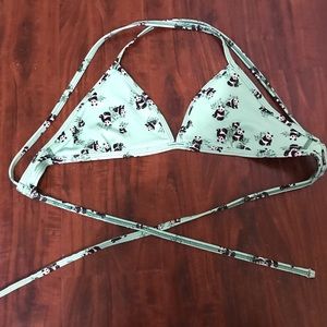 jolyn pandas triangle bikini top (rare)
